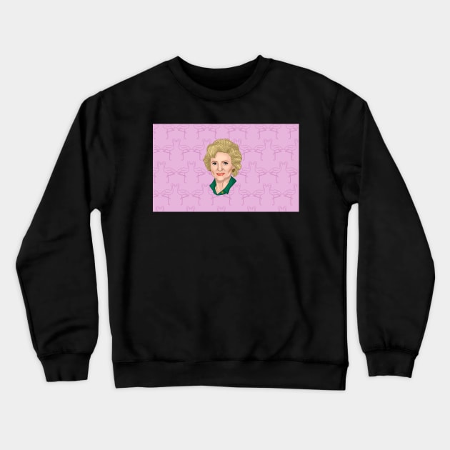 Rose Golden Girls Crewneck Sweatshirt by jonosmatt